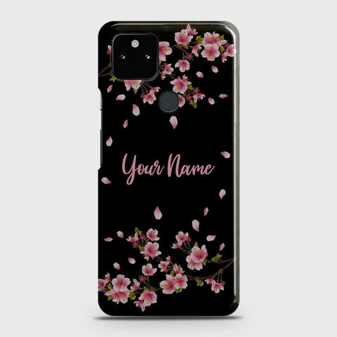 Google Pixel 5a 5G Cover - Floral Series - Matte Finish - Snap On Hard Case with LifeTime Colors Guarantee