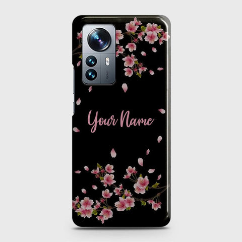 Xiaomi 12 Pro Cover - Floral Series - Matte Finish - Snap On Hard Case with LifeTime Colors Guarantee