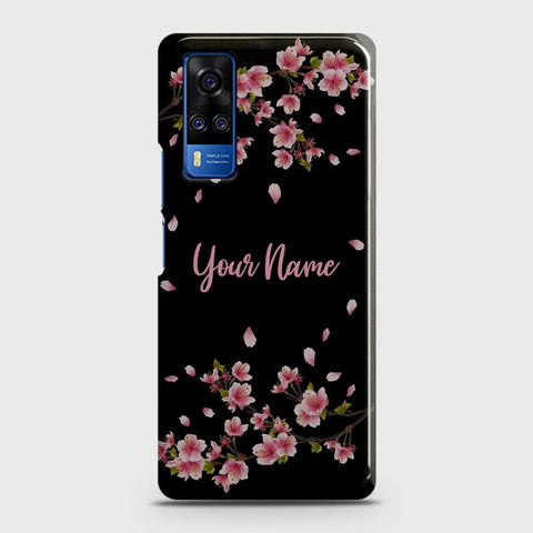 Vivo Y31  Cover - Floral Series - Matte Finish - Snap On Hard Case with LifeTime Colors Guarantee