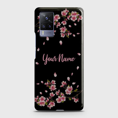 Vivo X60 Pro  Cover - Floral Series - Matte Finish - Snap On Hard Case with LifeTime Colors Guarantee