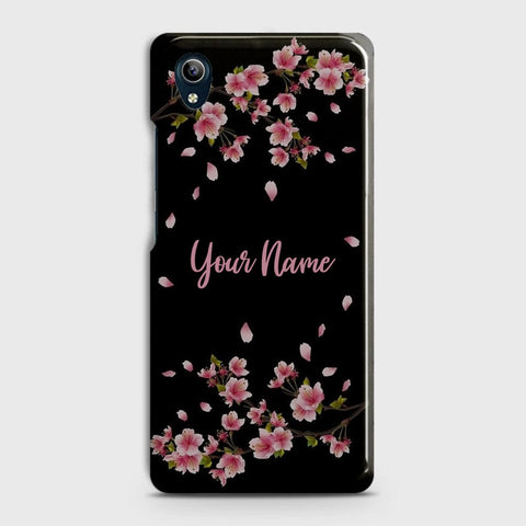 Vivo Y1s  Cover - Floral Series - Matte Finish - Snap On Hard Case with LifeTime Colors Guarantee