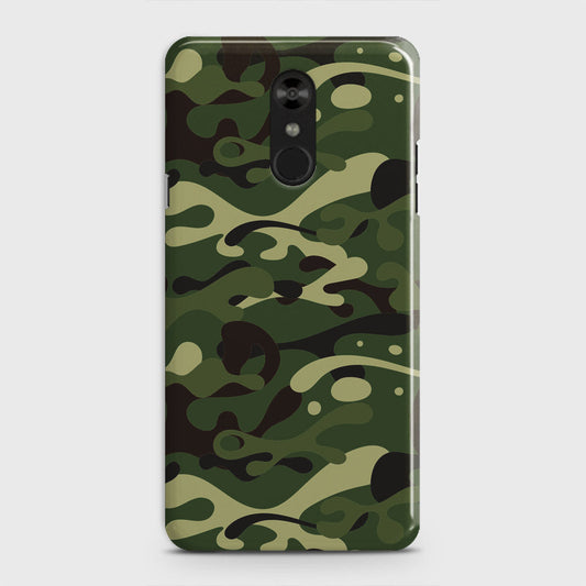 LG Stylo 4 Cover - Camo Series  - Forest Green Design - Matte Finish - Snap On Hard Case with LifeTime Colors Guarantee