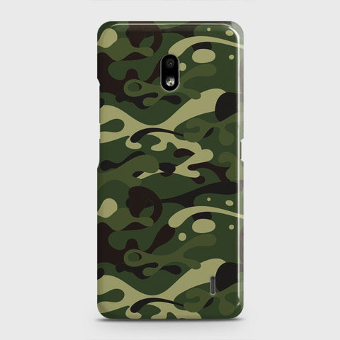 Nokia 2.2 Cover - Camo Series - Forest Green Design - Matte Finish - Snap On Hard Case with LifeTime Colors Guarantee