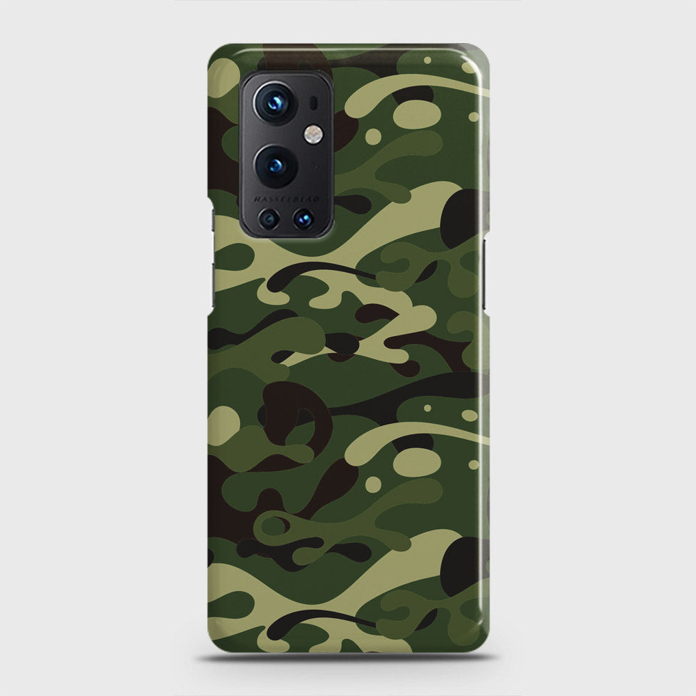 OnePlus 9 Pro  Cover - Camo Series - Forest Green Design - Matte Finish - Snap On Hard Case with LifeTime Colors Guarantee