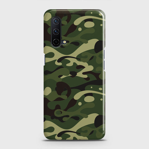 OnePlus Nord CE 5G  Cover - Camo Series - Forest Green Design - Matte Finish - Snap On Hard Case with LifeTime Colors Guarantee