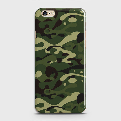 iPhone 6 Cover - Camo Series - Forest Green Design - Matte Finish - Snap On Hard Case with LifeTime Colors Guarantee