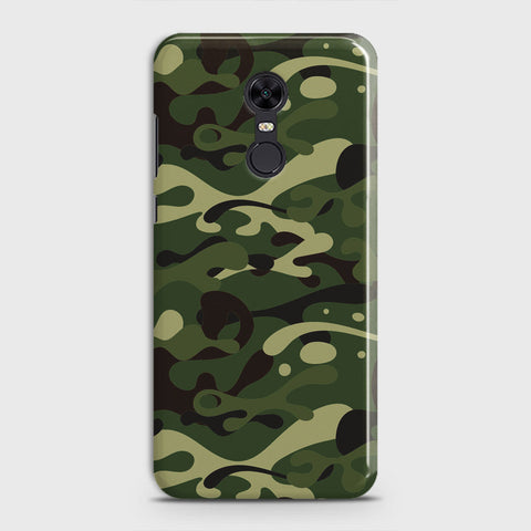 Xiaomi Redmi 5  Cover - Camo Series - Forest Green Design - Matte Finish - Snap On Hard Case with LifeTime Colors Guarantee