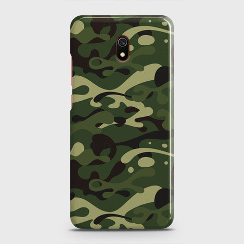Xiaomi Redmi 8A Cover - Camo Series - Forest Green Design - Matte Finish - Snap On Hard Case with LifeTime Colors Guarantee