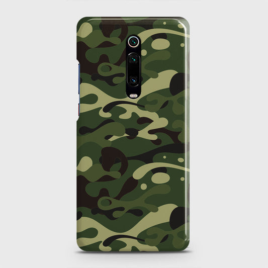 Xiaomi Redmi K20 Cover - Camo Series - Forest Green Design - Matte Finish - Snap On Hard Case with LifeTime Colors Guarantee