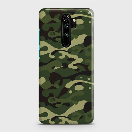 Xiaomi Redmi Note 8 Pro Cover - Camo Series - Forest Green Design - Matte Finish - Snap On Hard Case with LifeTime Colors Guarantee
