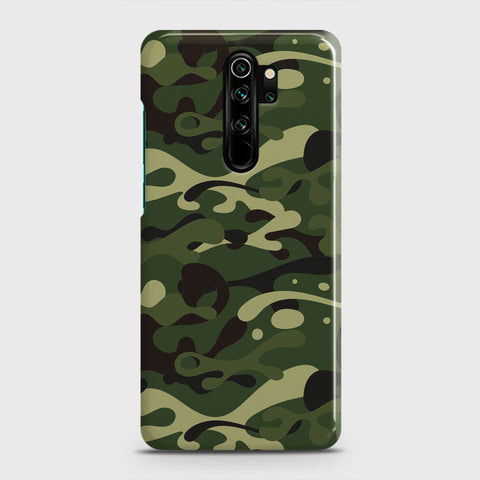 Xiaomi Redmi Note 8 Pro Cover - Camo Series - Forest Green Design - Matte Finish - Snap On Hard Case with LifeTime Colors Guarantee