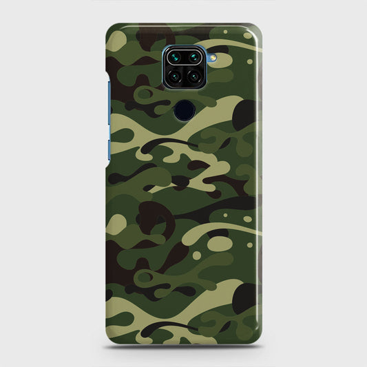 Xiaomi Redmi 10X 4G Cover - Camo Series - Forest Green Design - Matte Finish - Snap On Hard Case with LifeTime Colors Guarantee