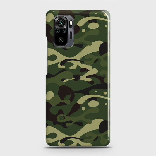 Xiaomi Redmi Note 10 Pro Cover - Camo Series - Forest Green Design - Matte Finish - Snap On Hard Case with LifeTime Colors Guarantee
