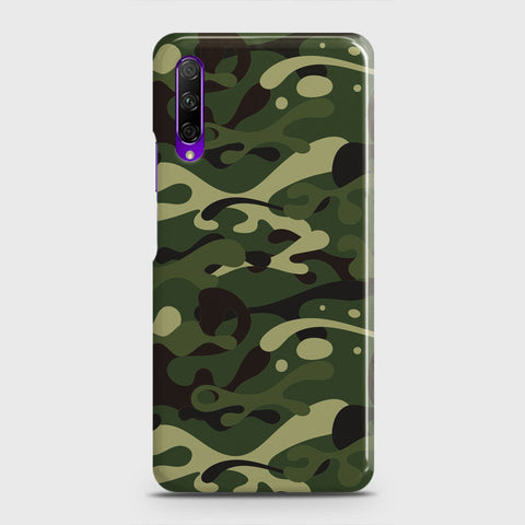 Honor 9X Cover - Camo Series - Forest Green Design - Matte Finish - Snap On Hard Case with LifeTime Colors Guarantee