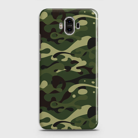 Huawei Mate 10 Cover - Camo Series - Forest Green Design - Matte Finish - Snap On Hard Case with LifeTime Colors Guarantee