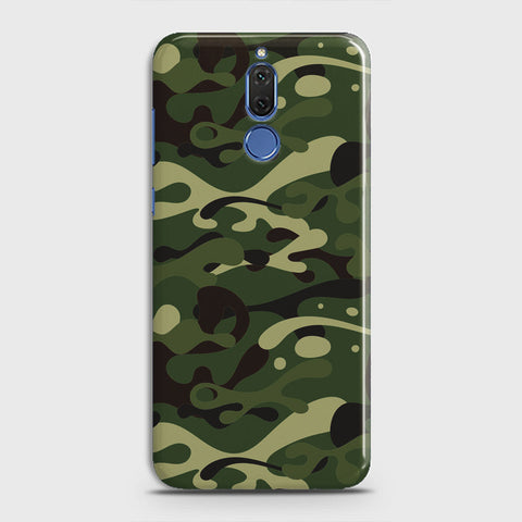 Huawei Mate 10 Lite Cover - Camo Series - Forest Green Design - Matte Finish - Snap On Hard Case with LifeTime Colors Guarantee
