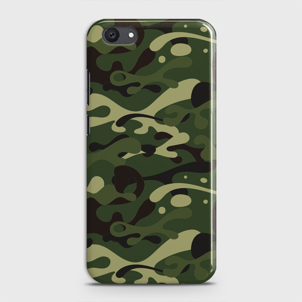 Vivo Y81i Cover - Camo Series - Forest Green Design - Matte Finish - Snap On Hard Case with LifeTime Colors Guarantee