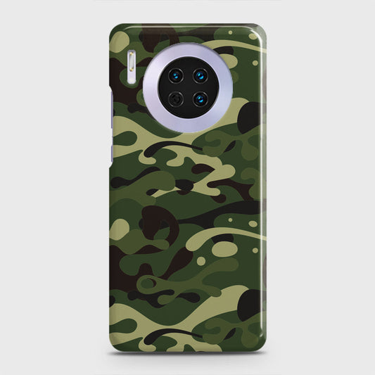 Huawei Mate 30 Cover - Camo Series - Forest Green Design - Matte Finish - Snap On Hard Case with LifeTime Colors Guarantee