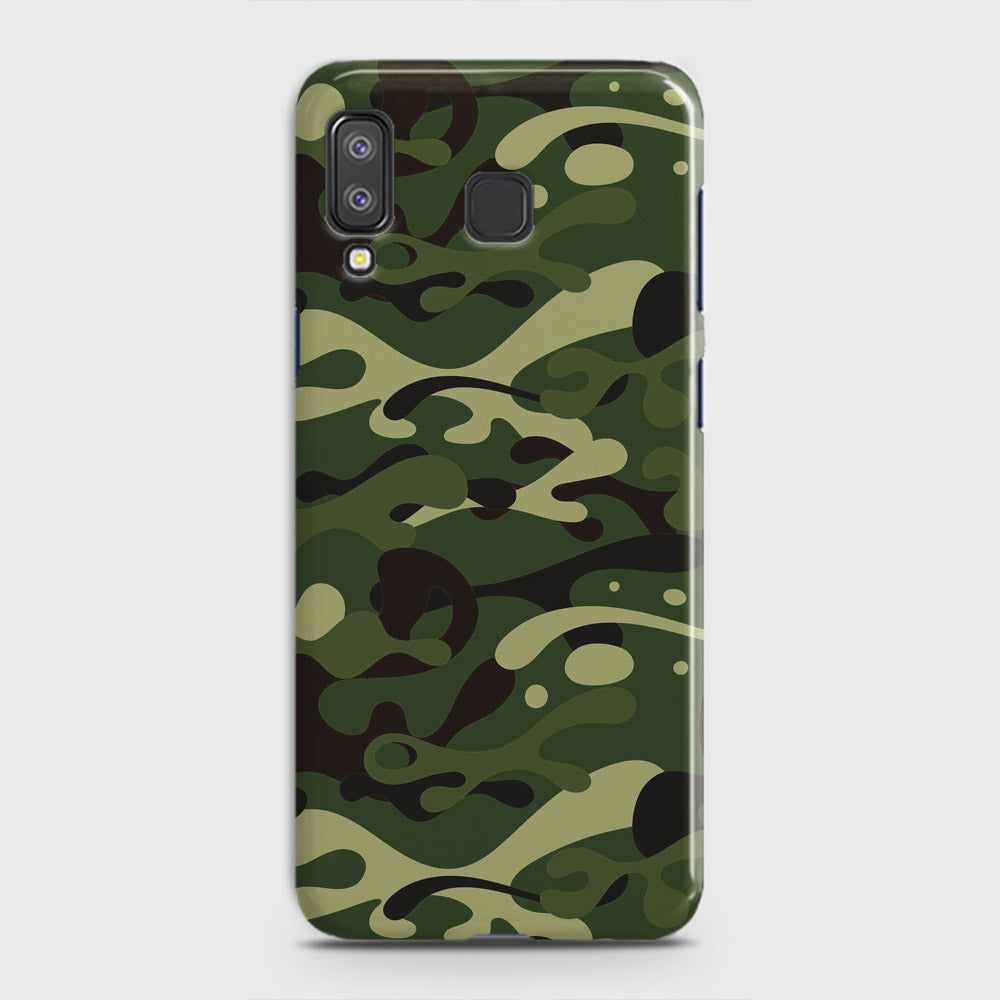 Samsung Galaxy A9 Star Cover - Camo Series - Forest Green Design - Matte Finish - Snap On Hard Case with LifeTime Colors Guarantee