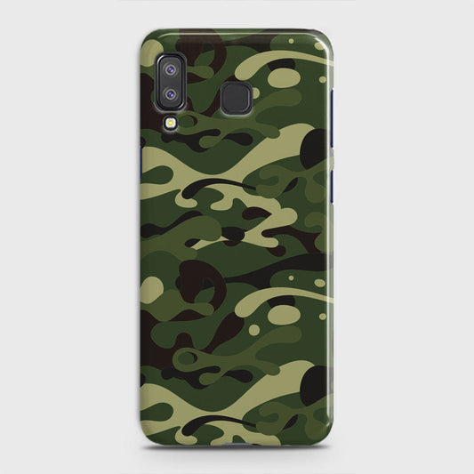 Samsung Galaxy A9 Star Cover - Camo Series - Forest Green Design - Matte Finish - Snap On Hard Case with LifeTime Colors Guarantee