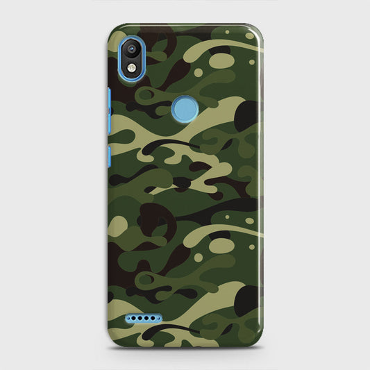 Infinix Smart 2 / X5515 Cover - Camo Series - Forest Green Design - Matte Finish - Snap On Hard Case with LifeTime Colors Guarantee