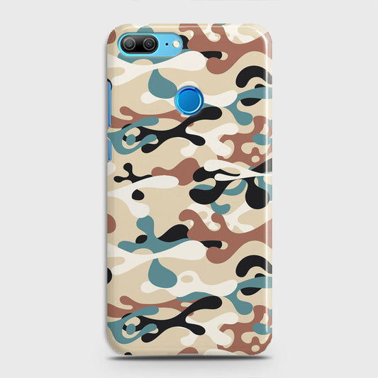 Huawei Honor 10 Cover - Camo Series - Black & Brown Design - Matte Finish - Snap On Hard Case with LifeTime Colors Guarantee