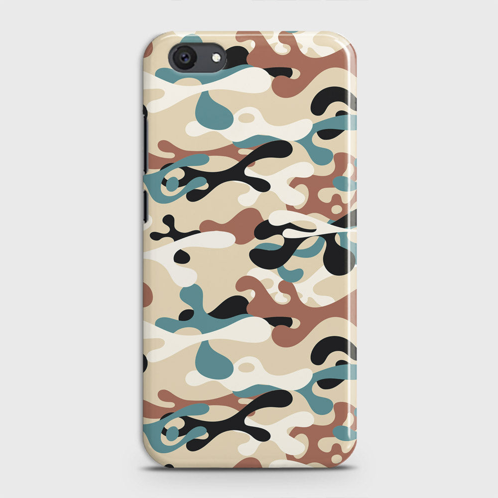 Vivo Y81i Cover - Camo Series - Black & Brown Design - Matte Finish - Snap On Hard Case with LifeTime Colors Guarantee