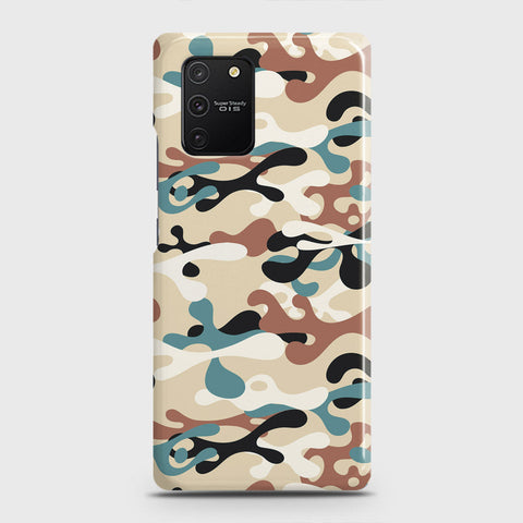 Samsung Galaxy M80s Cover - Camo Series - Black & Brown Design - Matte Finish - Snap On Hard Case with LifeTime Colors Guarantee