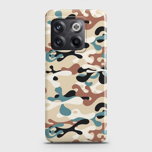 OnePlus Ace Pro Cover - Camo Series - Black & Brown Design - Matte Finish - Snap On Hard Case with LifeTime Colors Guarantee