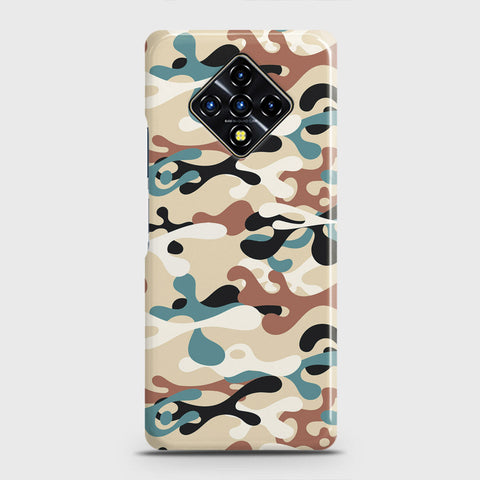 Infinix Zero 8 Cover - Camo Series - Black & Brown Design - Matte Finish - Snap On Hard Case with LifeTime Colors Guarantee