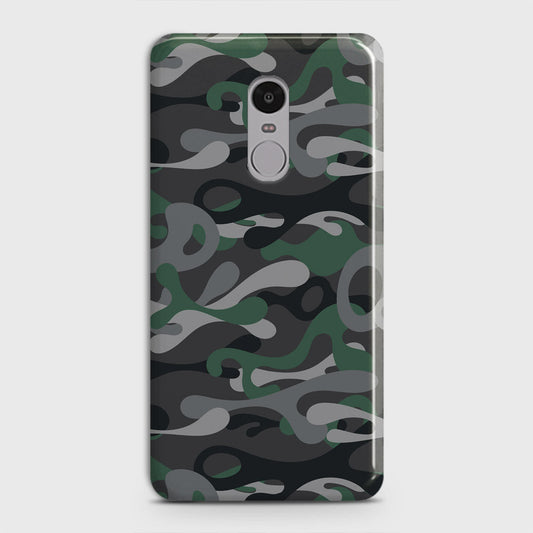 Xiaomi Redmi Note 4 / 4X Cover - Camo Series - Green & Grey Design - Matte Finish - Snap On Hard Case with LifeTime Colors Guarantee