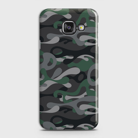 Samsung Galaxy J7 Max Cover - Camo Series - Green & Grey Design - Matte Finish - Snap On Hard Case with LifeTime Colors Guarantee