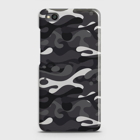 Xiaomi Redmi Go Cover - Camo Series - White & Grey Design - Matte Finish - Snap On Hard Case with LifeTime Colors Guarantee