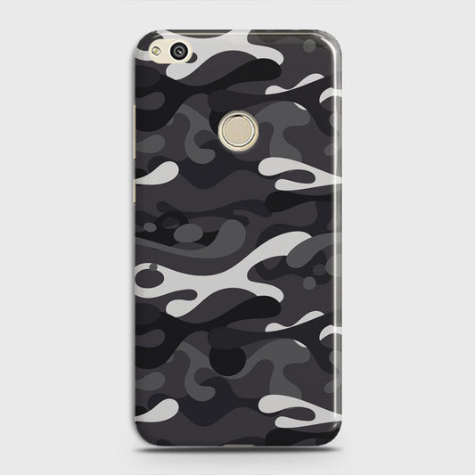 Huawei Nova Lite Cover - Camo Series - White & Grey Design - Matte Finish - Snap On Hard Case with LifeTime Colors Guarantee
