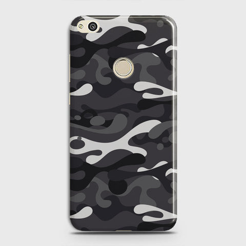 Huawei Nova Lite Cover - Camo Series - White & Grey Design - Matte Finish - Snap On Hard Case with LifeTime Colors Guarantee