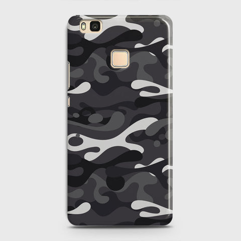Huawei P9 Lite Cover - Camo Series - White & Grey Design - Matte Finish - Snap On Hard Case with LifeTime Colors Guarantee