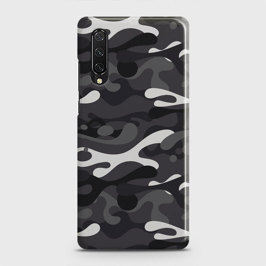 Honor 9X Pro Cover - Camo Series - White & Grey Design - Matte Finish - Snap On Hard Case with LifeTime Colors Guarantee