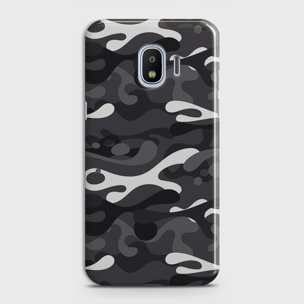 Samsung Galaxy Grand Prime Pro / J2 Pro 2018 Cover - Camo Series - White & Grey Design - Matte Finish - Snap On Hard Case with LifeTime Colors Guarantee