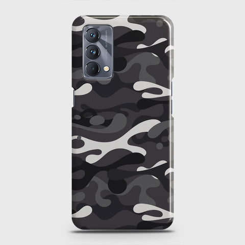 Realme GT Master Cover - Camo Series - White & Grey Design - Matte Finish - Snap On Hard Case with LifeTime Colors Guarantee