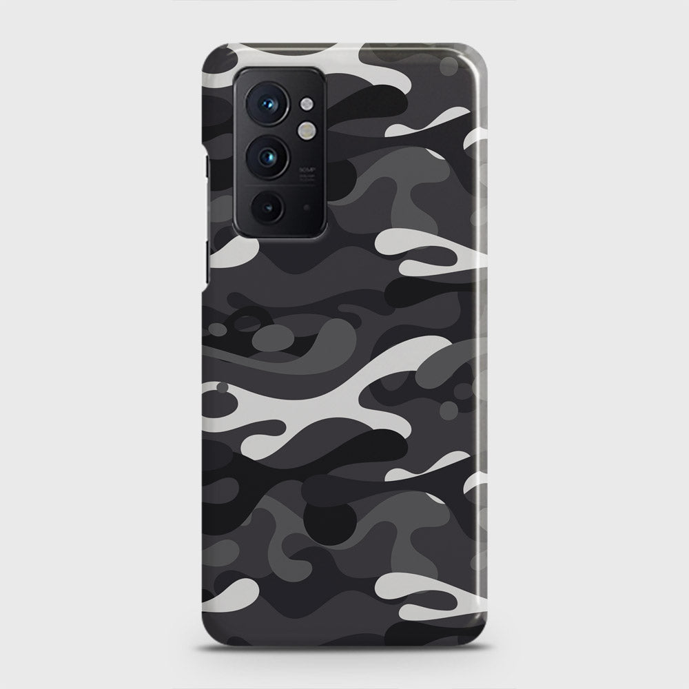 OnePlus 9RT 5G Cover - Camo Series - White & Grey Design - Matte Finish - Snap On Hard Case with LifeTime Colors Guarantee