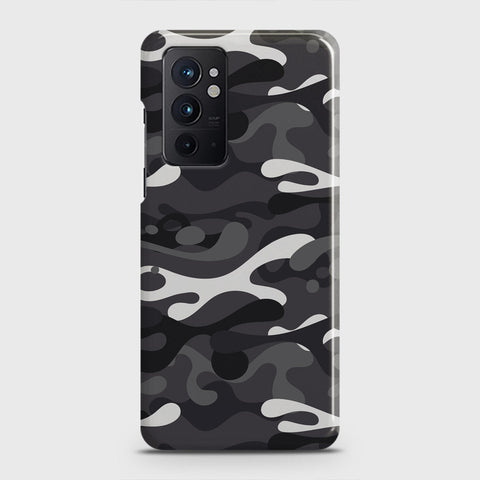 OnePlus 9RT 5G Cover - Camo Series - White & Grey Design - Matte Finish - Snap On Hard Case with LifeTime Colors Guarantee