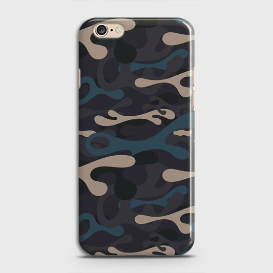 Oppo A71 Cover - Camo Series - Blue & Grey Design - Matte Finish - Snap On Hard Case with LifeTime Colors Guarantee