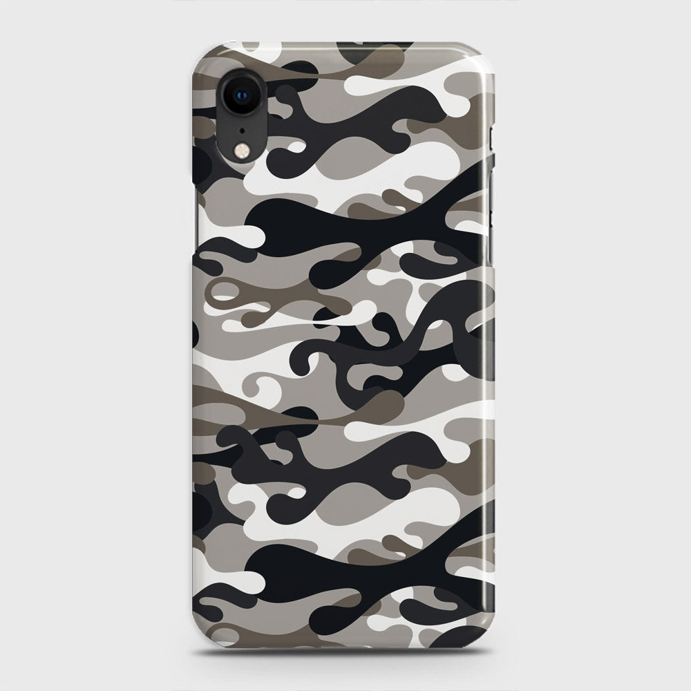 iPhone XR Cover - Camo Series - Black & Olive Design - Matte Finish - Snap On Hard Case with LifeTime Colors Guarantee