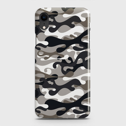 iPhone XR Cover - Camo Series - Black & Olive Design - Matte Finish - Snap On Hard Case with LifeTime Colors Guarantee