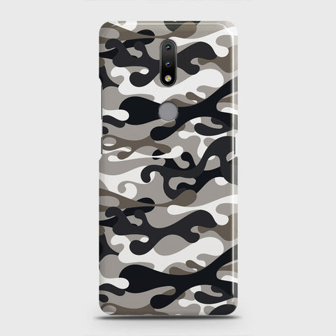 Nokia 2.4 Cover - Camo Series - Black & Olive Design - Matte Finish - Snap On Hard Case with LifeTime Colors Guarantee