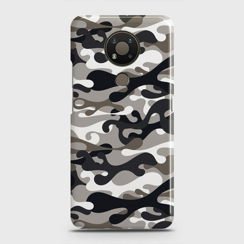 Nokia 3.4 Cover - Camo Series - Black & Olive Design - Matte Finish - Snap On Hard Case with LifeTime Colors Guarantee
