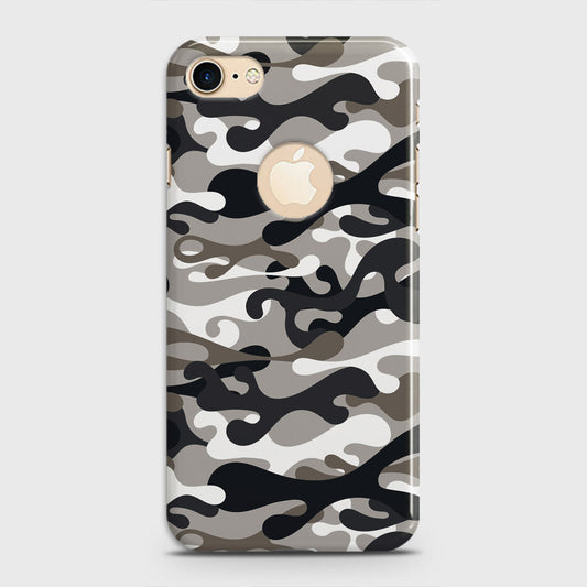 iPhone 8 Cover - Camo Series - Black & Olive Design - Matte Finish - Snap On Hard Case with LifeTime Colors Guarantee