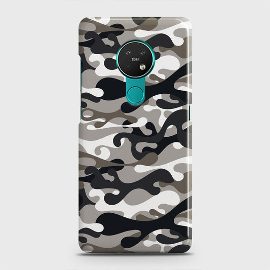 Nokia 6.2 Cover - Camo Series - Black & Olive Design - Matte Finish - Snap On Hard Case with LifeTime Colors Guarantee