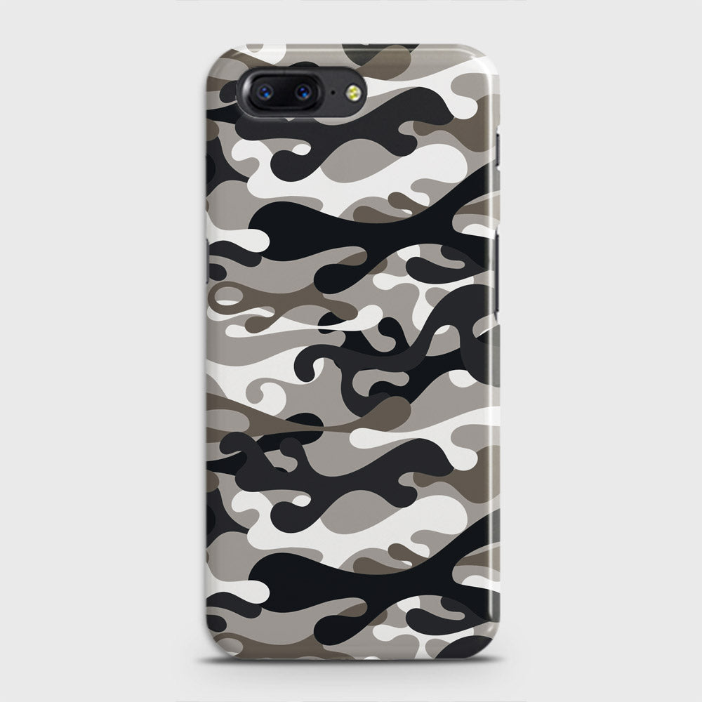 OnePlus 5  Cover - Camo Series - Black & Olive Design - Matte Finish - Snap On Hard Case with LifeTime Colors Guarantee
