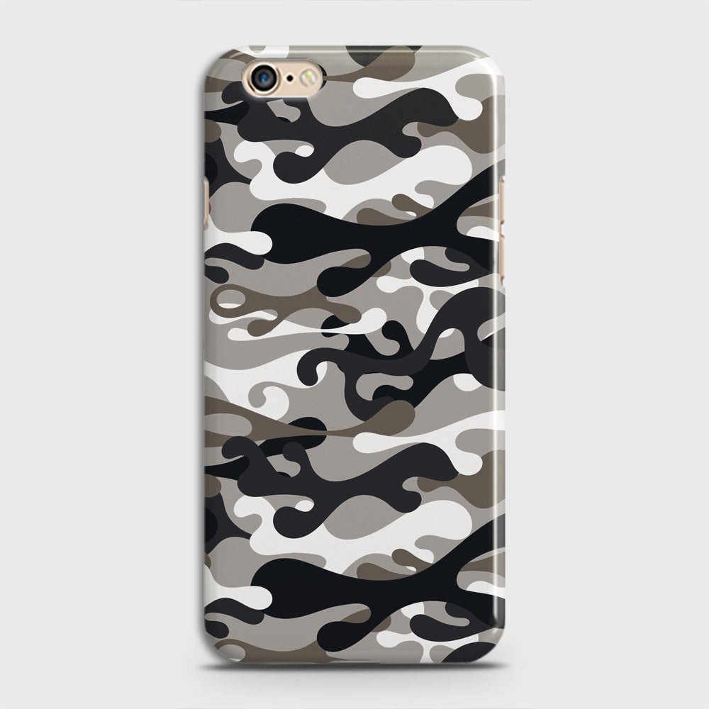Oppo A39 Cover - Camo Series - Black & Olive Design - Matte Finish - Snap On Hard Case with LifeTime Colors Guarantee